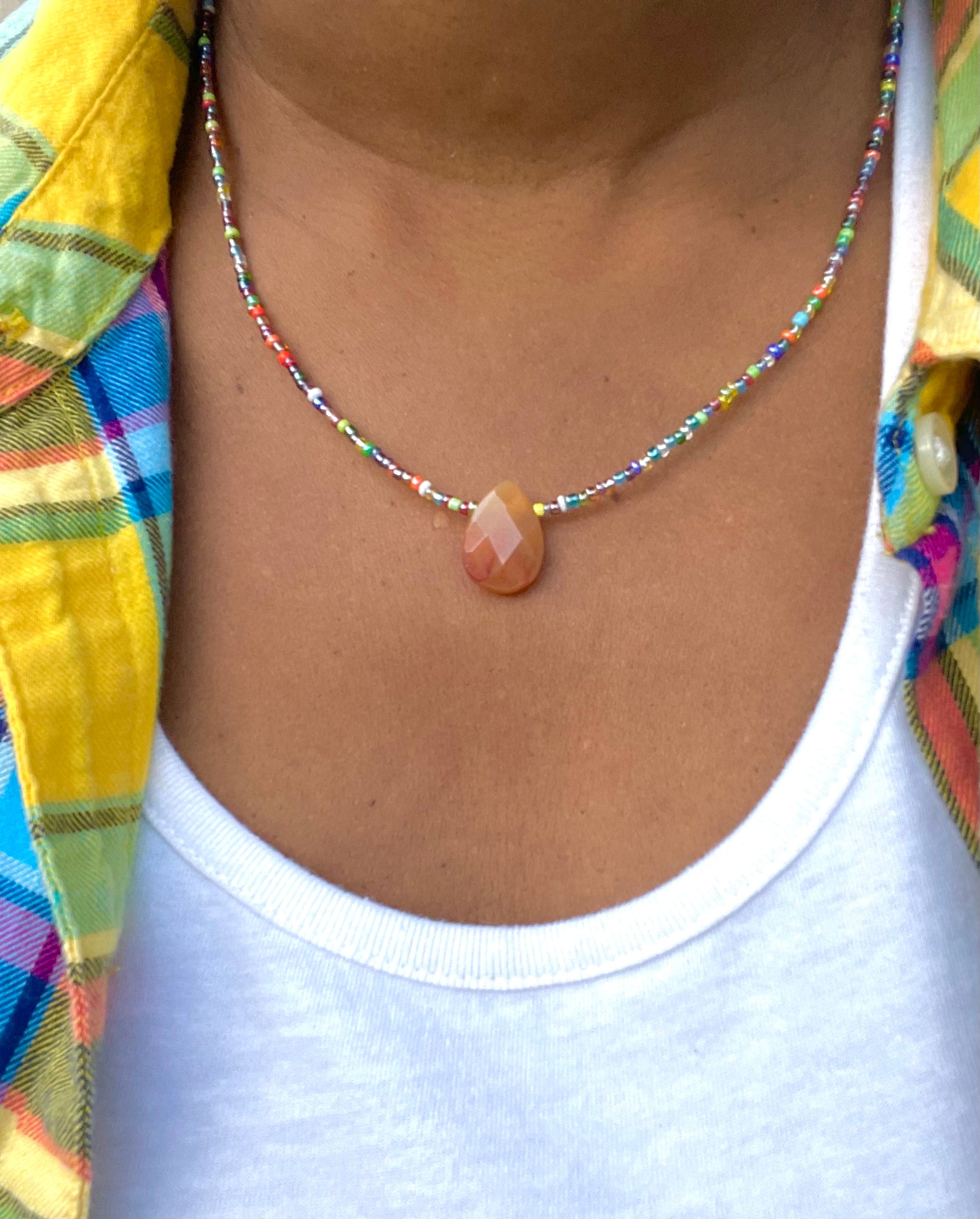 Sun-kissed necklace