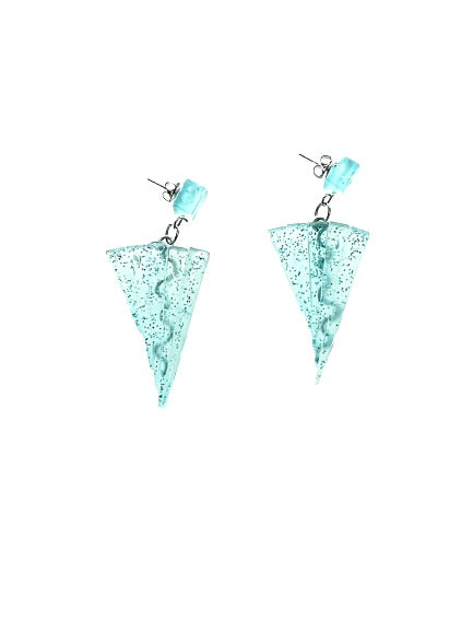Triangle and square earrings
