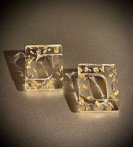 Boomerang twins earrings