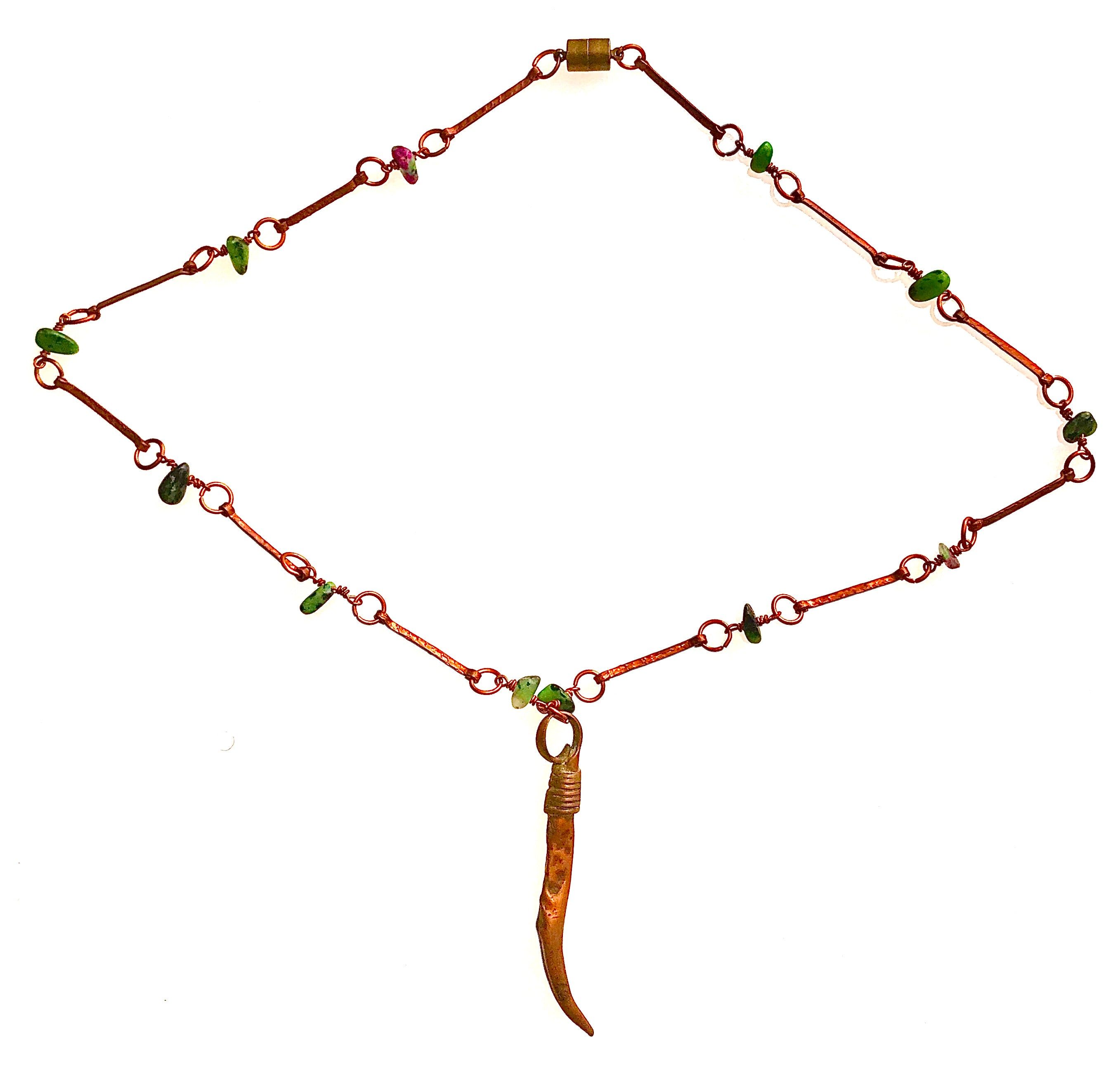 Assertive energy necklace